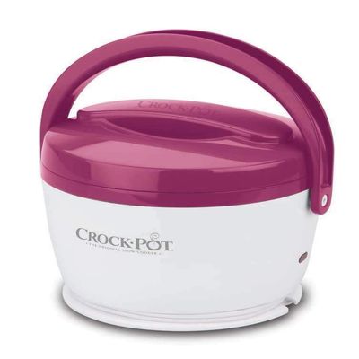 Crock-Pot SCCPLC200PK-NP Lunch Crock Food Warmer, Pink, 20oz