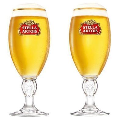 Stella Artois 500 ml Tulip Beer Glass - Set of 2