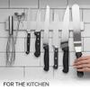 Modern Innovations 16 Inch Stainless Steel Magnetic Knife Bar with Multi-Purpose Functionality as a Knife Holder, Knife Strip, Magnetic Tool Organizer, Art Supply Organizer & Home Organizer view 2