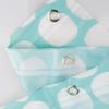 InterDesign Honeycomb Shower Curtain, 72 x 72, Aqua view 4