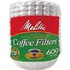Melitta (63113) Super Premium 8-12 Cup Basket Coffee Filters, White, 600 Count view 1