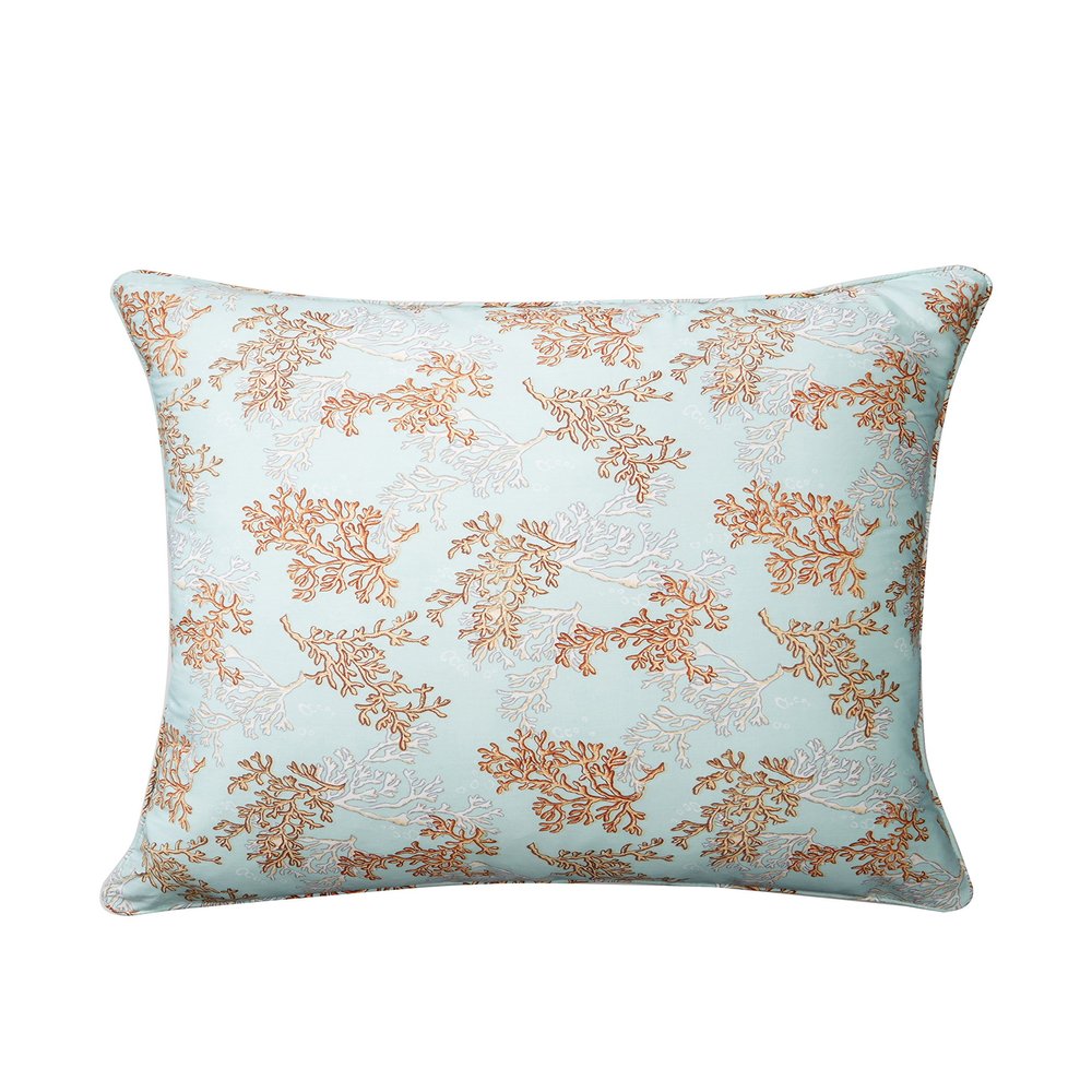 C&F Home 26" x 26" Cotton Euro Sham Under The Sea - Machine Washable Euro Sham Blue