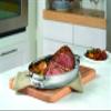 Viking 3-Ply Oval Roasting Pan, 8.5 Quart, Stainless Steel Kitchen Cookware with Metal Induction Lid and Rack, Great for Turkey, Dishwasher and Oven Safe, Silver view 2
