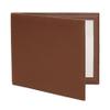 Karandu Double 5x7 Landscape Leather Picture Frame - Cognac view 1