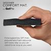 NewLife by GelPro Anti-Fatigue Designer Comfort Kitchen Floor Mat, 20" x48, Grasscloth Khaki Stain Resistant Surface with 3/4 Thick Ergo-Foam Core for Health and Wellness view 3
