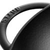 STAUB Cast Iron Baby Wok, 0.5-quart, Black Matte view 3