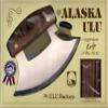 Alaskan Ulu, Inupiat Style with Alaska Etched Walnut Handle 6 Inch view 3