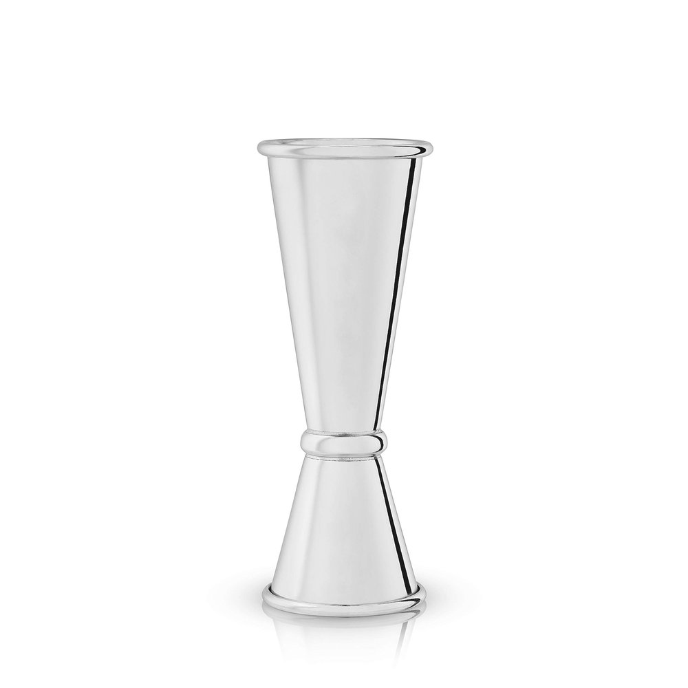 Viski Double Jigger with Measurements Inside, Stainless Steel Cocktail Jigger, Japanese Jigger Style, Jigger for Bartending, Jigger 2oz 1oz