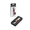 Viski Admiral Double Hinged Corkscrew Wine Opener with 2 Built-in Bottle Openers and Easy Grip Foil Cutter, Stainless Steel with Rosewood Handle, Home Bar, Travel, Gifts for Wine Lovers, Set of 1 view 1