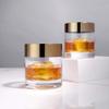 Viski Irving Bronze Rim Crystal Lowball Tumblers Set of 2 - Premium Crystal Clear Cocktail Glass Bronze Rimmed Glassware, Stylish Lowball Whiskey Glass Gift Set, 8 oz view 4