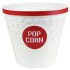 Hutzler Popcorn Bucket, Plastic Bowl, Red Large view 1