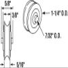 Prime-Line D 1765 1-1/4 In. Steel Ball Bearing Rollers, Precision (2 Pack) view 2