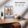 Lantern Press 12x18 Inch Metal Sign, Blue Heeler Security, Dog Sign view 4