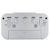 Westclox Alarm Clock with Large Digital Display and Blue Backlight on Demand, Westclox Alarm Clock, Month/Date and Temperature Display with Ascending 5 Minute Snooze Alarm, Silver view 4