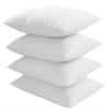 Niagara Waterproof Pillow Protectors Queen 4 Pack Cotton Terry 100% Waterproof Cooling Zippered Cotton White T Pillow Encasement Washable Long Life Soft Breathable view 3