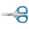 CUDA 5.5" Large Braid Shear | Durable Fishing Braid, Mono & Fluorocarbon Cutter for Saltwater & Freshwater with Dual Serrated Blades & Oversized Non-Slip Comfort Bows view 1