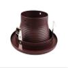 NICOR Lighting 4 inch Oil-Rubbed Bronze Baffle Trim, for 4 inch Housings (19501OB-OB) view 2