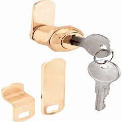 DRAWER LOCK CAM 5/16 BRS