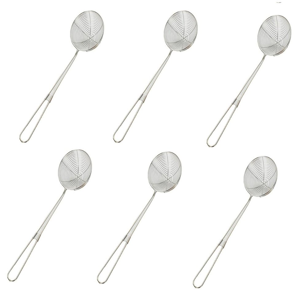 Brccee AC Shabu shabu Hot Pot Strainer Scoops, 6 pieces