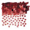 Dazzling Red Hearts Confetti - 2.5 oz. (1 Pack)  Romantic Party Decor for Weddings, Bridal Showers, and More view 2