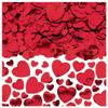 Dazzling Red Hearts Confetti - 2.5 oz. (1 Pack)  Romantic Party Decor for Weddings, Bridal Showers, and More view 3