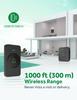 AVANTEK Wireless Door Bell, Mini CB-11 Waterproof Doorbell Chime Operating at 1000 Feet with 52 Melodies, 5 Volume Levels & LED Flash view 4