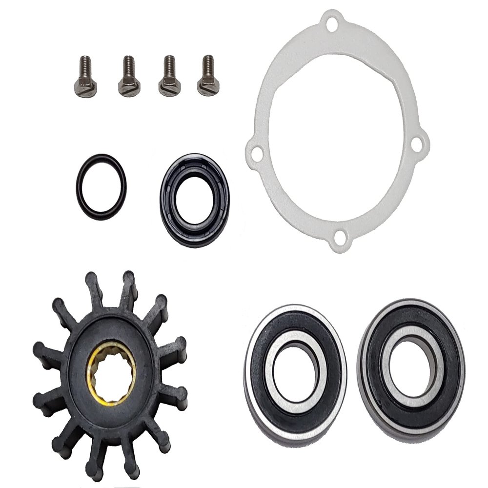 StayCoolPumps SCP-0945808 Impeller Repair Service Kit Replaces Johnson 09-45808 Plus Bearings F5B-9 Pump 10-24228-1