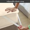 Sleep & Beyond My Topper Wool Mattress Topper - Year -Round Comfort Cotton Percale Cover - Washable Breathable Pressure Relief Long -Lasting Cozy Sleep - Ivory - Twin 39x76 inch view 4