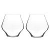 Luigi Bormioli Supremo 15.25 oz Pinot Noir Stemless Wine Glasses (Set of 2), Clear view 3