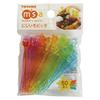 Torune Rainbow Stackable Bento Picks (Heart, Bear, Clover) - Fun, Playful Style - 50pcs - 10.21cm (L) x 1.6cm (H) view 2