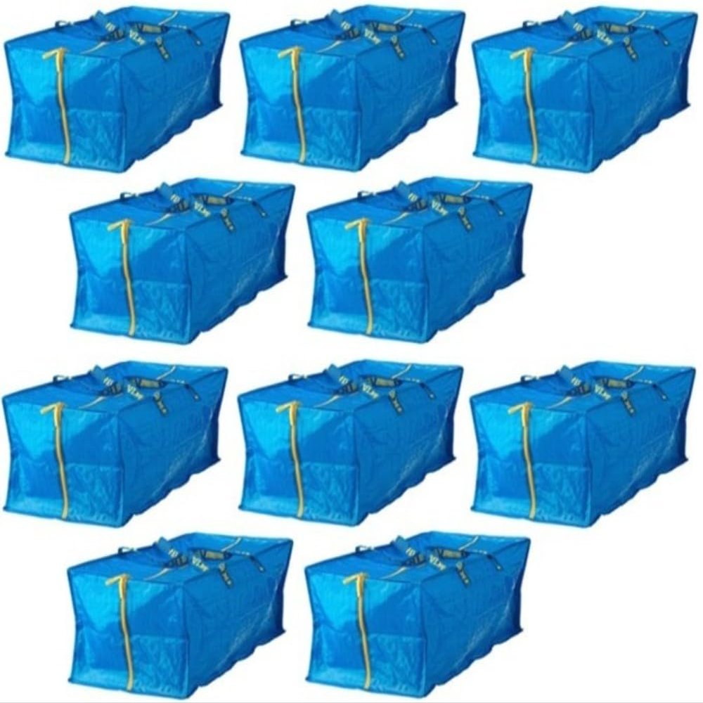 Ikea Frakta Storage Bag - Blue (10)