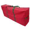 K-Cliffs Extra Large Christmas Tree Storage Bag Heavy Duty X'Mas Holiday Decoration Duffel Fits 9 ft Artificial Trees Durable Quality 65" x 30" x 15" Red view 2