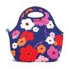 Built Gourmet Getaway Neoprene Lunch Bag - Insulated, Reusable, & Machine-Washable Lunch Tote for Hot and Cold Food Storage, Lightweight & Reusable - One Size (Lush Flower) view 1