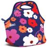 Built Gourmet Getaway Neoprene Lunch Bag - Insulated, Reusable, & Machine-Washable Lunch Tote for Hot and Cold Food Storage, Lightweight & Reusable - One Size (Lush Flower) view 2