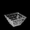 Nachtmann Bossa Nova Collection Square Dip Bowls, Set of 2, Clear Crystal Glass, Serving Dish for Sauce, Salsa, Ice Cream, and Dips, Giftable, 7.8 Inch, Clear, Dishwasher Safe view 2