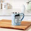 Our Name is Mud Cat Hair Stoneware Mug, 16 oz. view 2