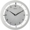 Seiko QXA520WLH Metal Non Ticking Wall Clock, White, 11 Inch view 1