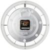 Seiko QXA520WLH Metal Non Ticking Wall Clock, White, 11 Inch view 3
