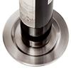 Set of 4 Brushed Stainless Steel Smooth Pratique Wine Bottle Coasters view 1