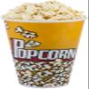 Better crafts Set of 3 Yellow popcorn bowl tubs. 7 x 4.5 inches. Perfect for having a movie night at home, parties, and more! view 1