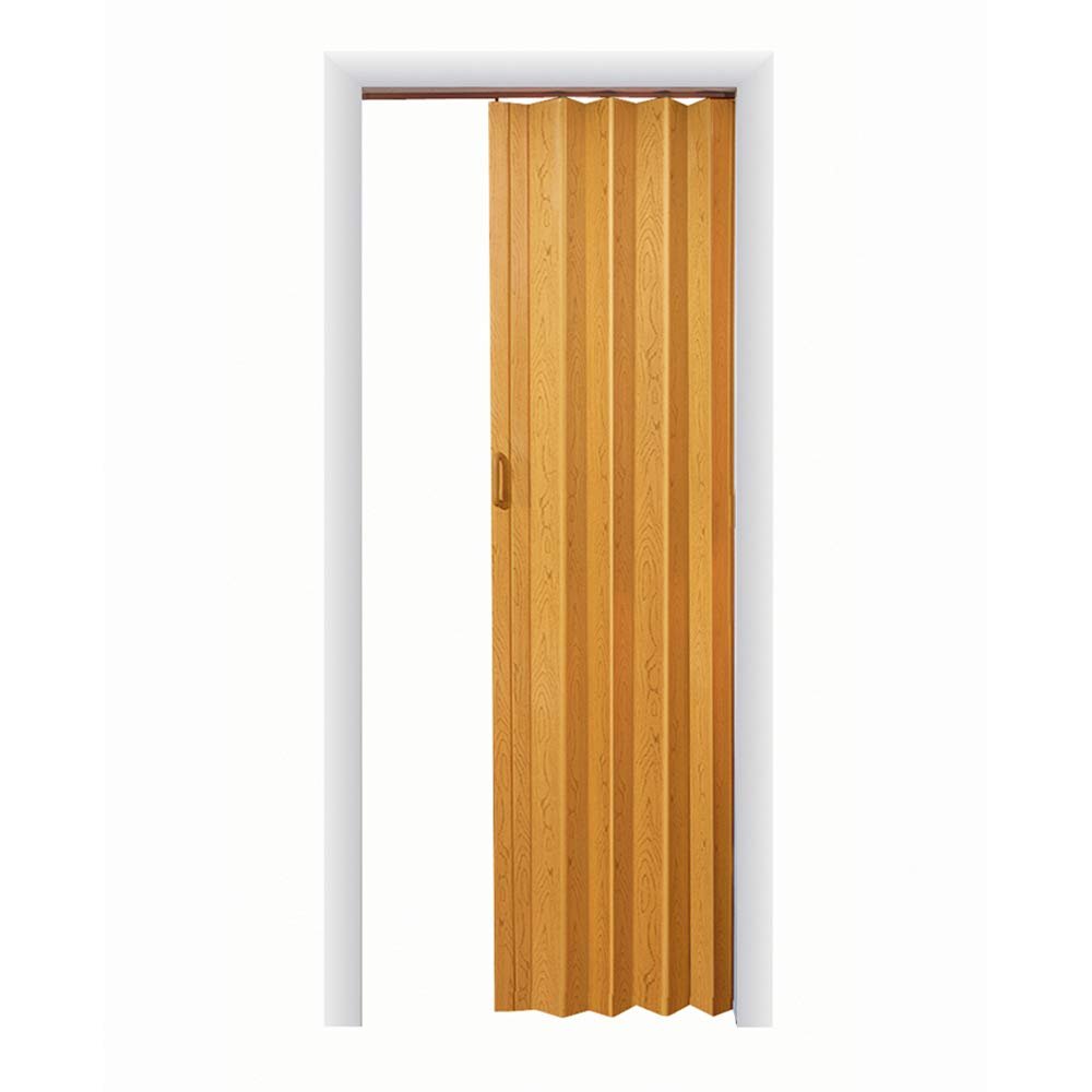 LTL Home Products OK4880K Oakmont Interior Accordion Folding Door, 48" x 80", Oak