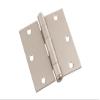 National Hardware N830-248 3-1/2 Sqaure Corners Satin Nickel Door Hinge view 2