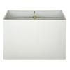 Royal Designs, Inc. HB-613-12WH Rectangle Hardback Lamp Shade, (5 x 10) x (8 x 12) x 9.5, White view 4