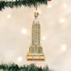 Old World Christmas Empire State Building Glass Blown Ornament for Christmas Tree, Handcrafted Holiday Decoration, Landmark Collection view 2