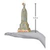 Old World Christmas Empire State Building Glass Blown Ornament for Christmas Tree, Handcrafted Holiday Decoration, Landmark Collection view 3