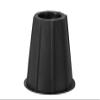 HOME IT 5 to 6-inch Super Quality Bed risers, Black Round Shaped, Bed Riser Helps You Storage Under The Bed 4-Pack view 2