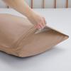Nestl Taupe King Pillow Cases 2  Soft King Size Pillow Case, 1800 Brushed Microfiber Pillowcases, Envelope Closure Pillowcase, King Pillow Covers, King Size Pillow Cases Set of 2, 20x40 Inches view 3