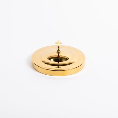 Broadman Church Supplies RemembranceWare Communion Tray Cover, Brass