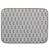 The Original Dish Drying Mat XL Double Trellis Grey 18" X 24" Reversible view 1
