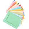 Get Orange DIY Paper Photo Frame Wall Deco with Mini Clothespins and Stickers - Fits 4"x 6" Pictures (multicolor) view 2